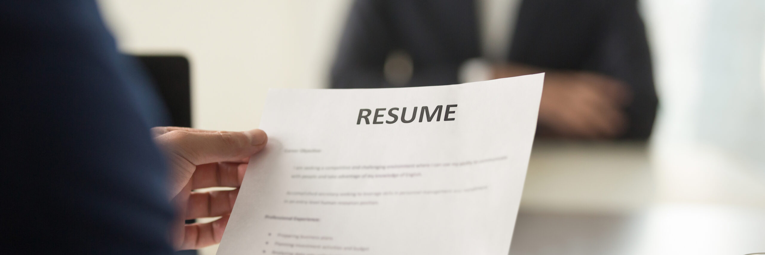 Image of a CV