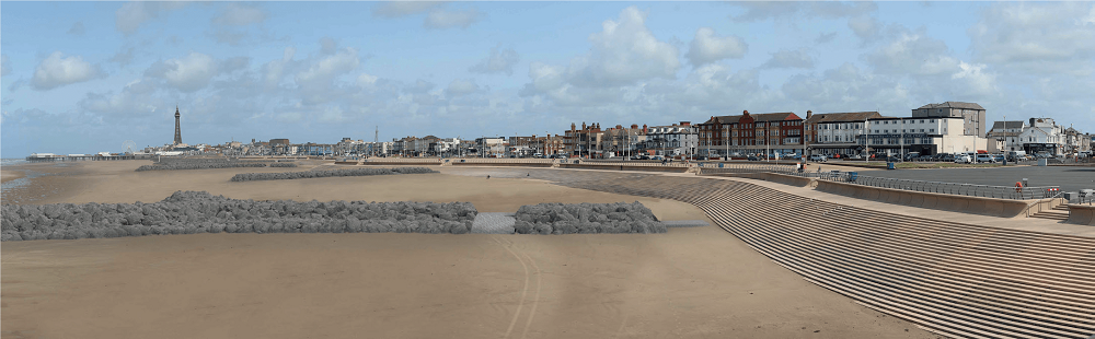 Blackpool beach