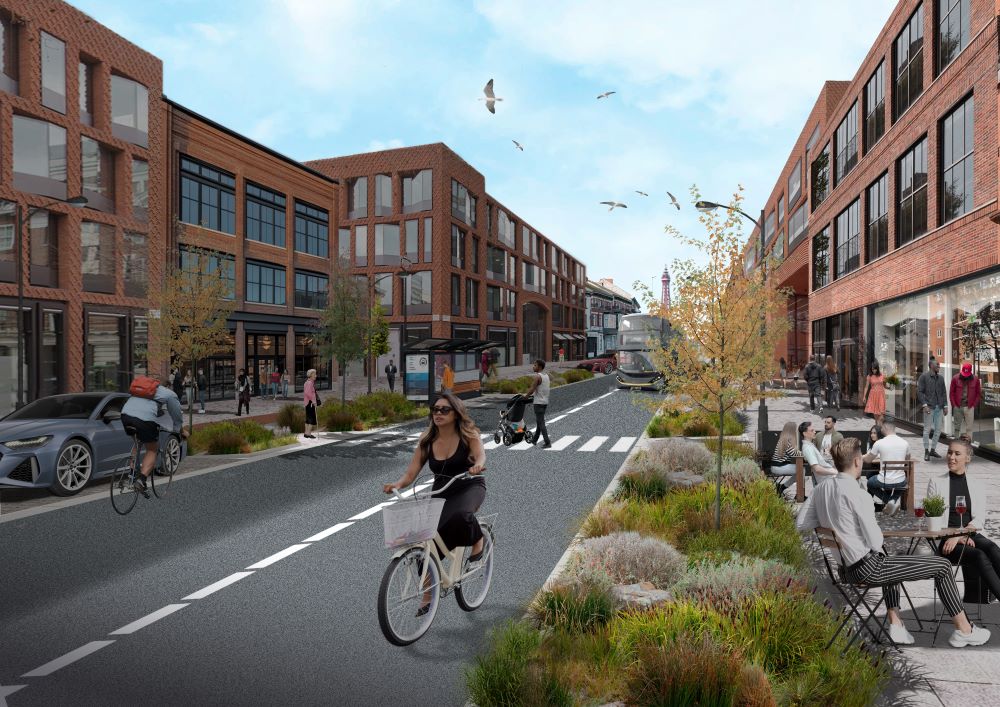 Artist impression of Central Drive