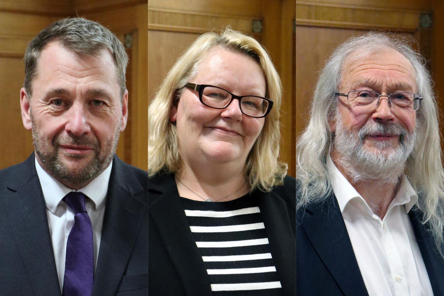 Councillors smiling for a photo